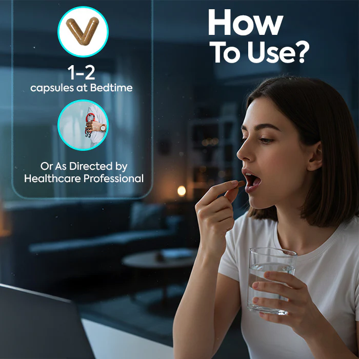 Somni Veda Calm Capsules | Herbal Relaxation & Sleep Support - Image 5