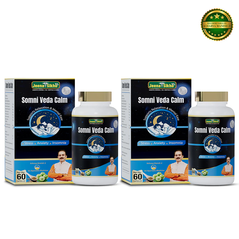 Somni Veda Calm Capsules | Herbal Relaxation & Sleep Support - Image 9