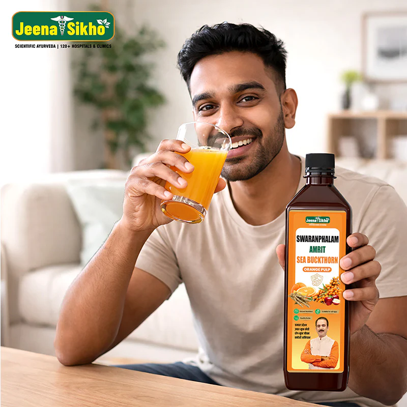 Sea Buckthorn Juice with Ashwagandha, Omega 3, 6, 7 & 9 | Swaranfalam Amrit | Immunity, Vitality & Daily Energy - Image 4