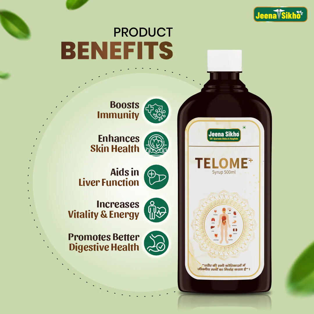 Telome+ Syrup | Ayurvedic Liver & Digestion Support | Immunity Booster - Image 3