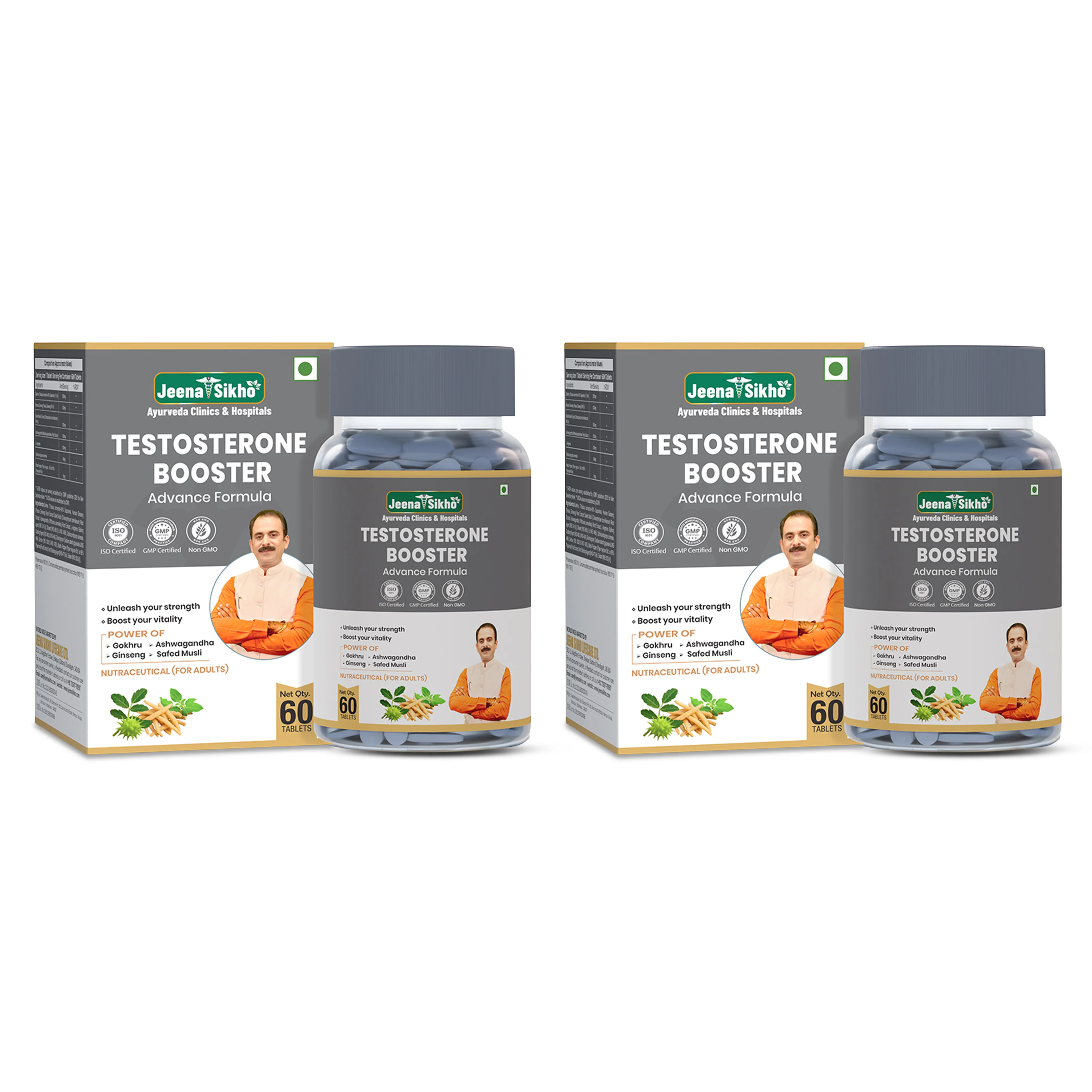 Natural Testo Booster for Men with Herbal Stamina & Vitality Support - Image 8