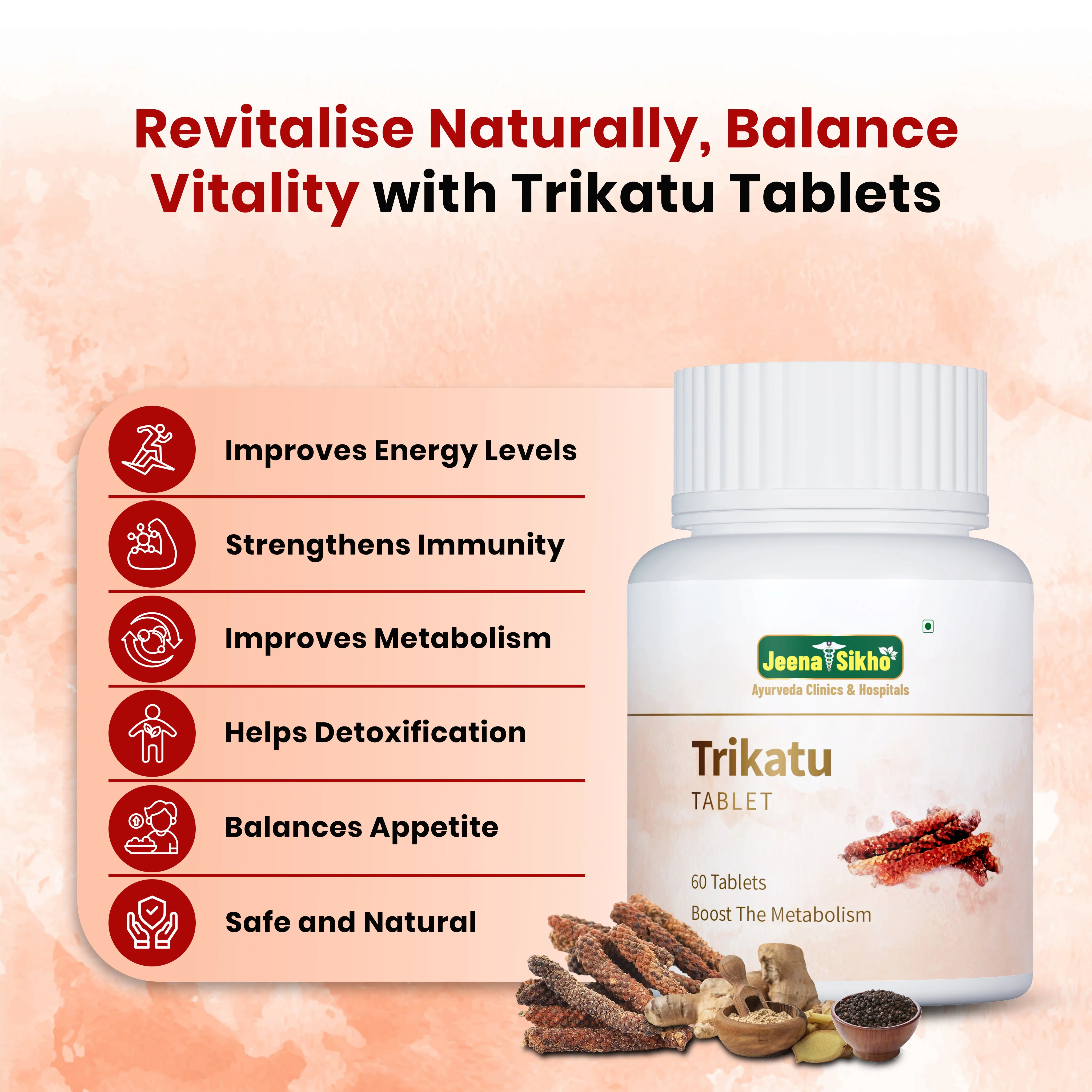 Trikatu Tablets | Digestive Wellness & Gut Health Booster - Image 3