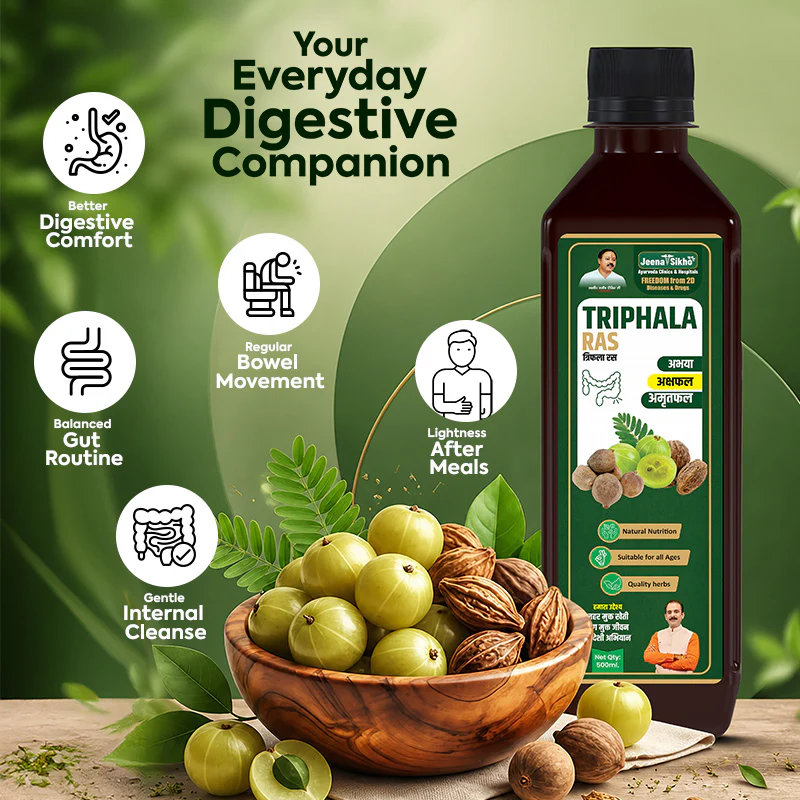 Triphala Ras Juice | Ayurvedic Digestive & Gut Support for Bowel Regularity & Detox - Image 4