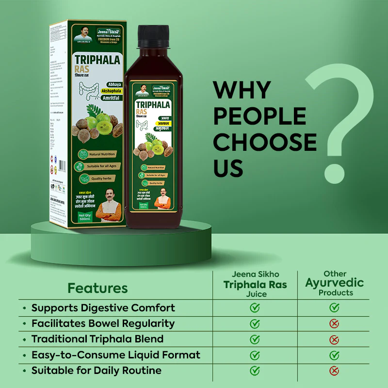 Triphala Ras Juice | Ayurvedic Digestive & Gut Support for Bowel Regularity & Detox - Image 7