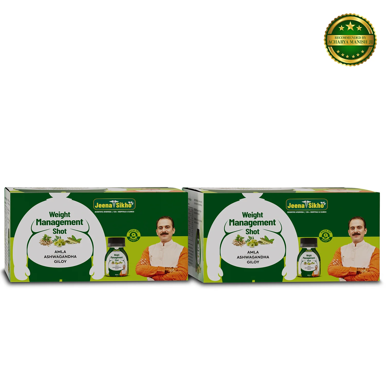 Weight Management Shot | Ayurvedic Herbal Shot for Natural Weight Loss, Metabolism & Digestion - Image 10