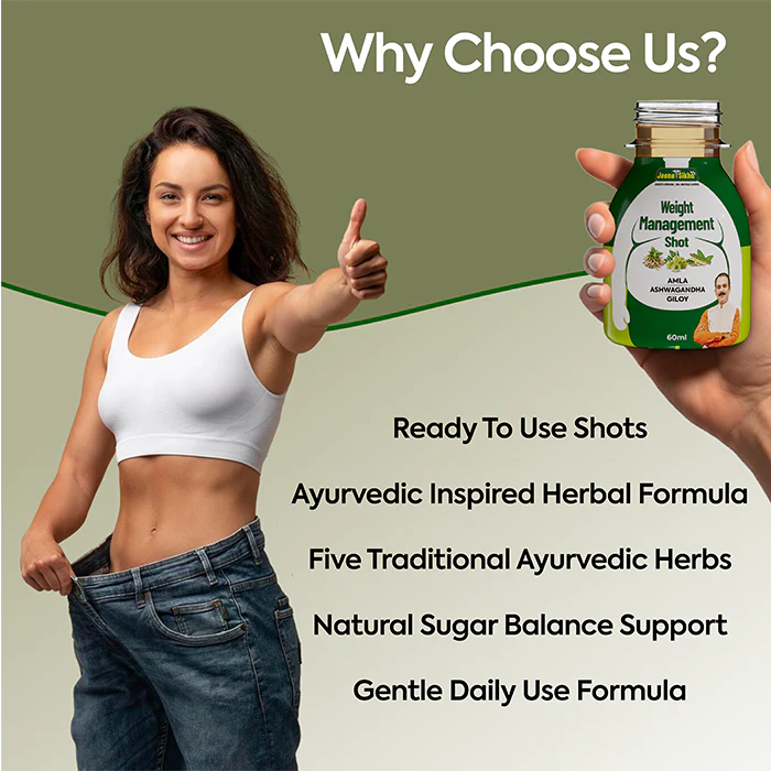 Weight Management Shot | Ayurvedic Herbal Shot for Natural Weight Loss, Metabolism & Digestion - Image 6