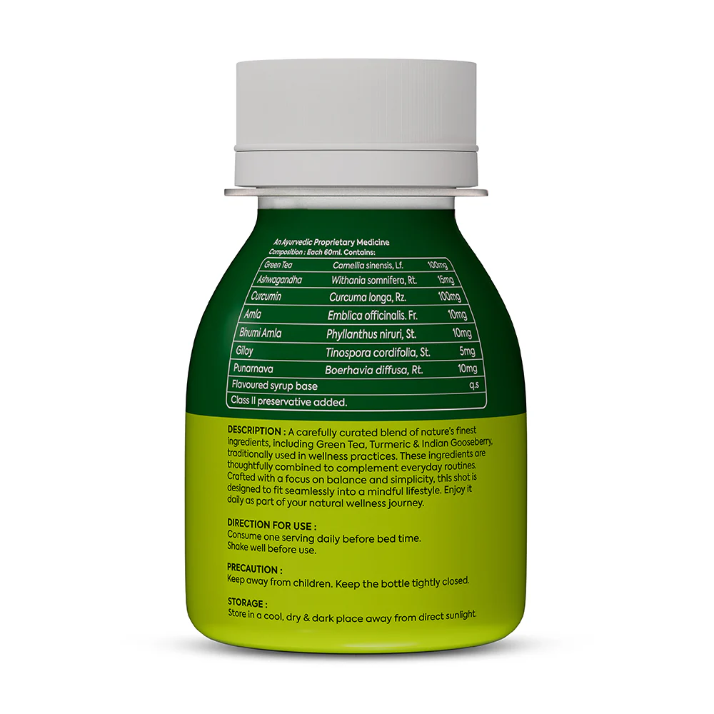Weight Management Shot | Ayurvedic Herbal Shot for Natural Weight Loss, Metabolism & Digestion - Image 7