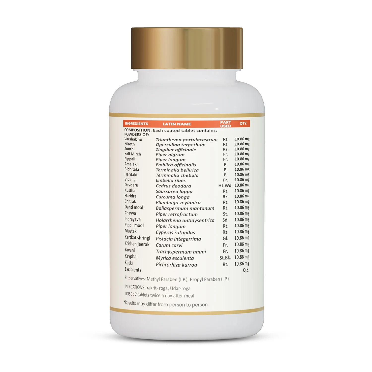 Yakrit Shoth Vati Tablets | Ayurvedic Liver Care & Digestive Support - Image 7