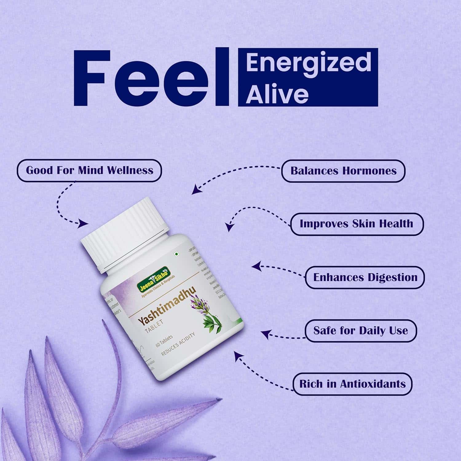 Yashtimadhu Tablets | Natural Immunity, Energy, Respiratory & Digestive Support - Image 3